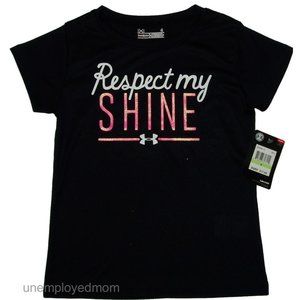 Under Armour Nike Tee Athletic Sportswear Sports Sayings Lot Girls Bundle of 5